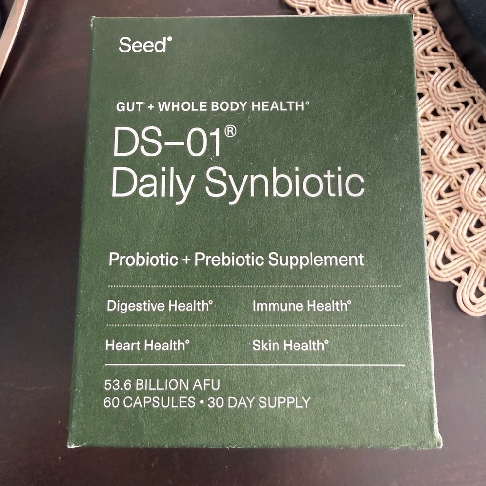 Seed DS-01 Daily Synbiotic Supplement - Green